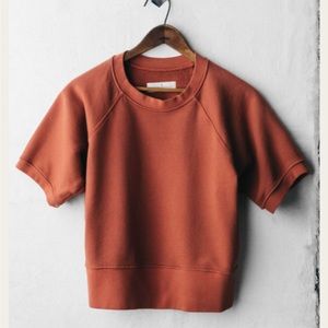 Imogene + Willie Layla Short Sleeve Sweatshirt